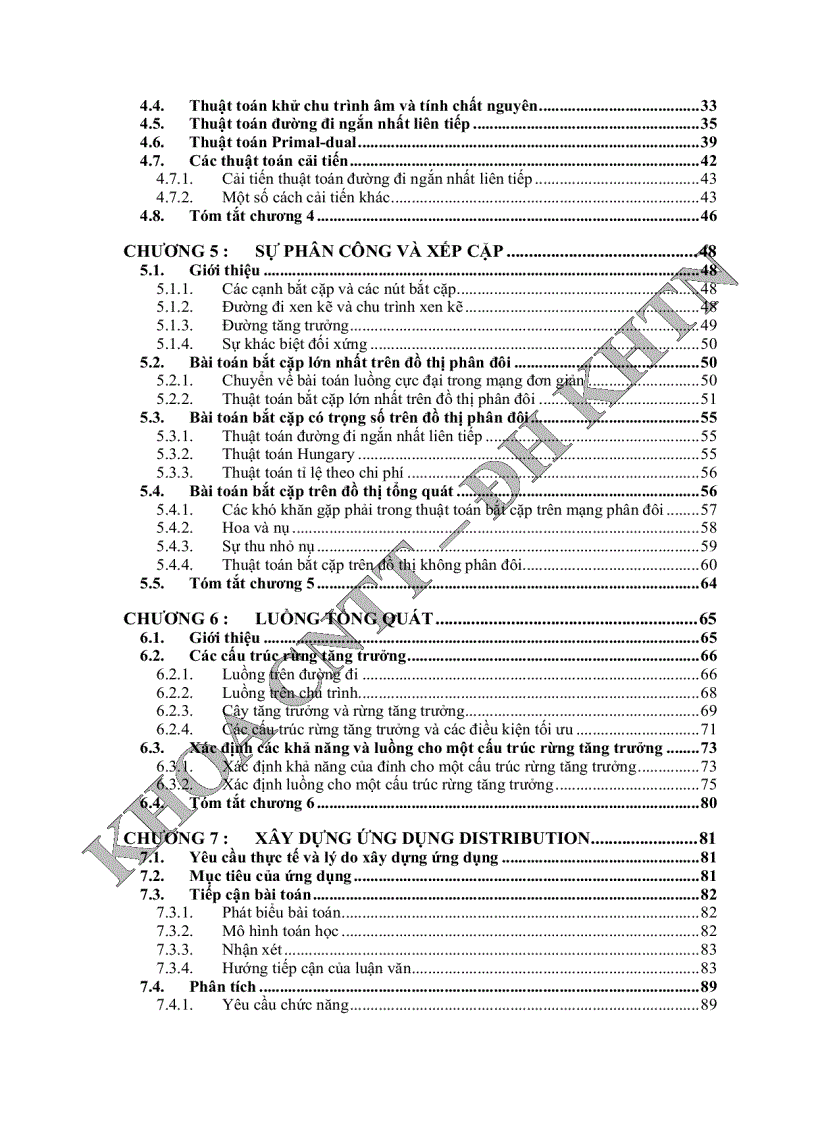 image for page Nghiên cứu một số vấn đề của lý thuyết đồ thị ứng dụng trong giải quyết một số bài toán thực tế