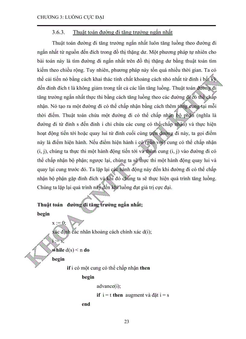 image for page Nghiên cứu một số vấn đề của lý thuyết đồ thị ứng dụng trong giải quyết một số bài toán thực tế