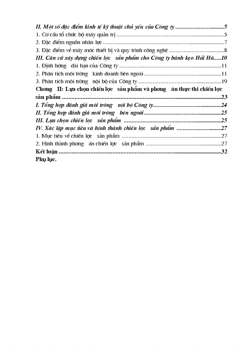 image for page Hoạch định chiến lược cạnh tranh cho Công ty bánh kẹo Hải Hà