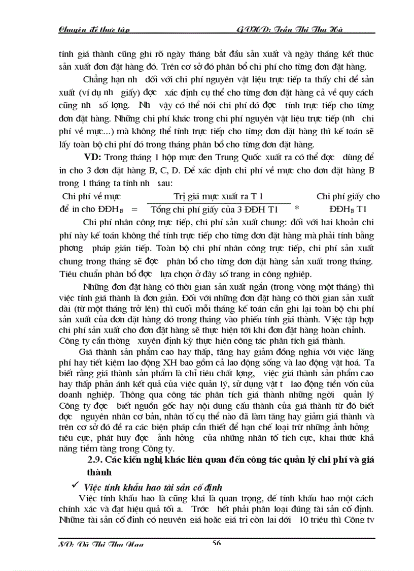 image for page Hoàn thiện Công Tác Kế toán hạch toán chi phí sản xuất và tính giá thành sản phẩm tại Công ty TNHH TM và XNK DVD