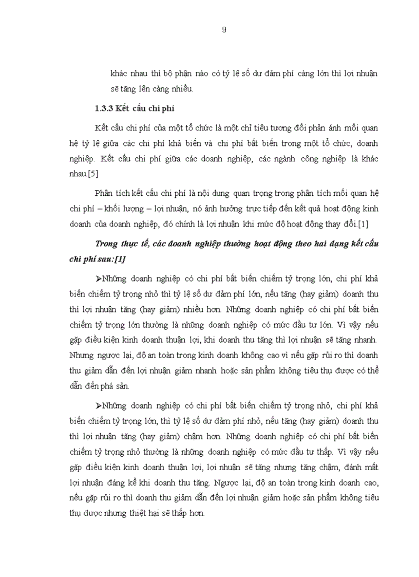 image for page Phân tích mối quan hệ chi phí khối lượng lợi nhuận tại công ty TNHH Thuận Dư
