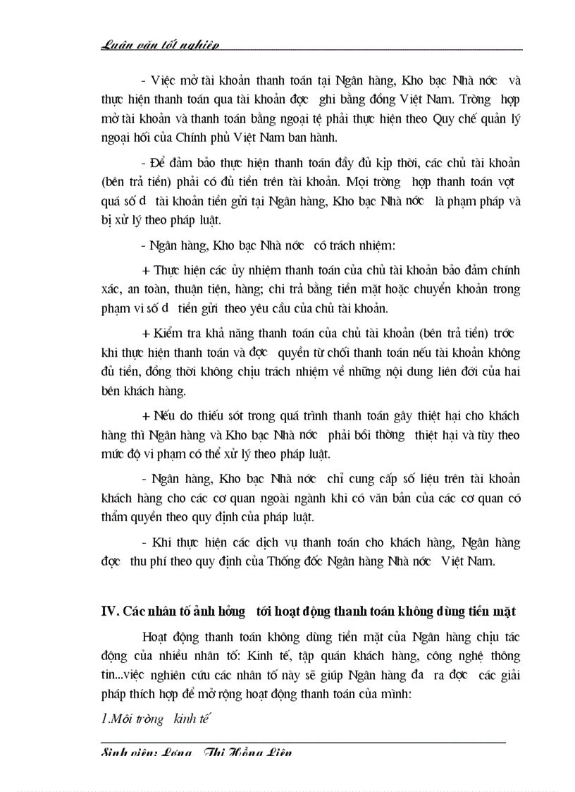 image for page Thực trạng hoạt động thanh toán không dùng tiền mặt tại Chi nhánh NHNo PTNT Thăng Long