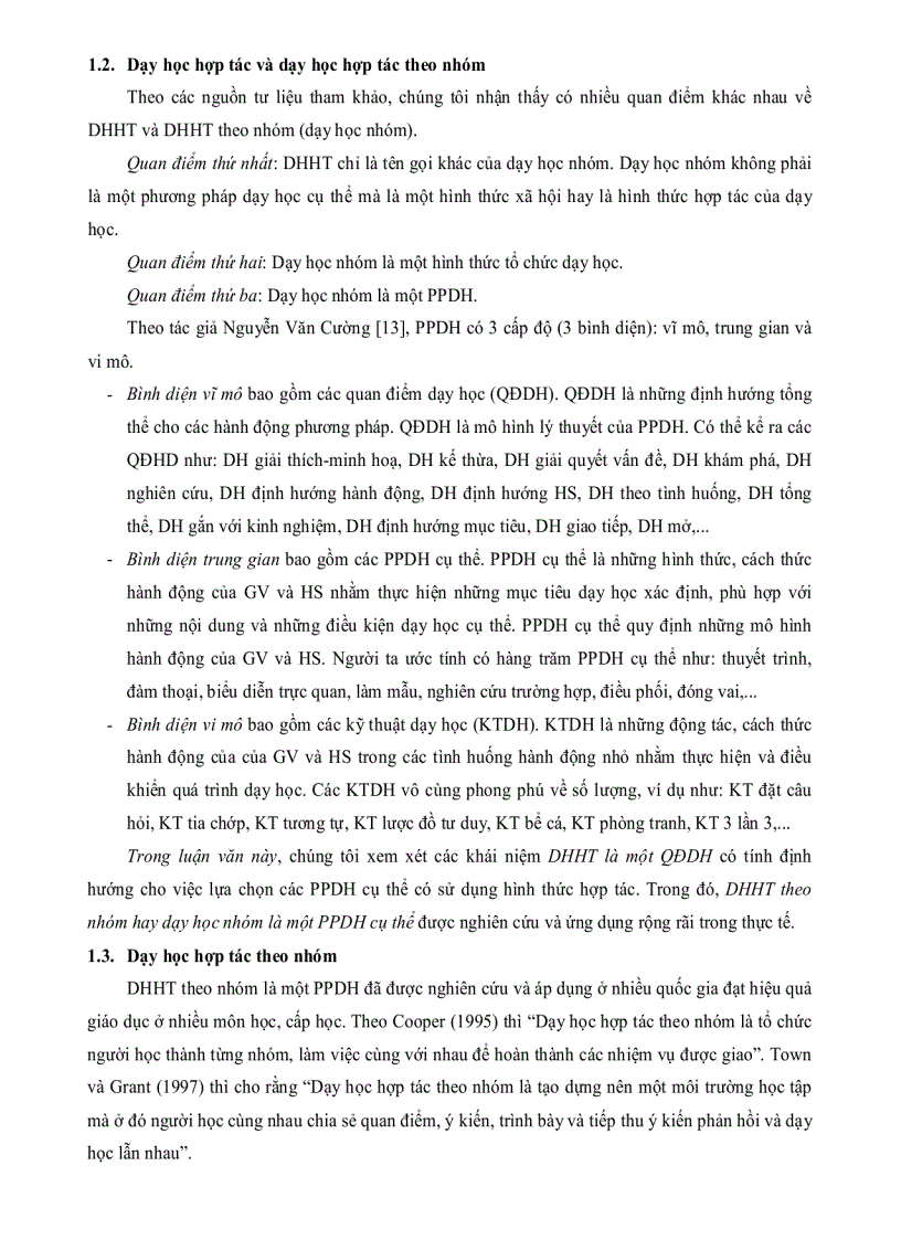 image for page Dạy học hợp tác trong dạy học hóa học ở trường Trung Học Phổ Thông