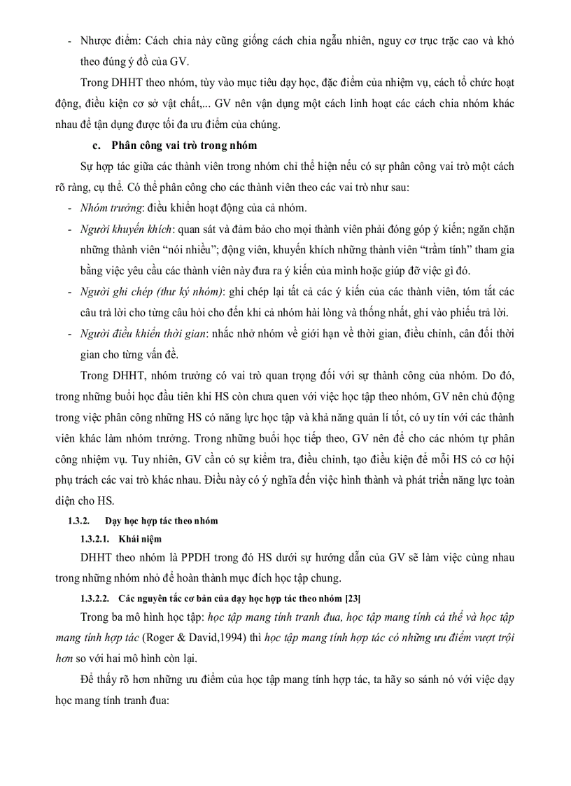 image for page Dạy học hợp tác trong dạy học hóa học ở trường Trung Học Phổ Thông