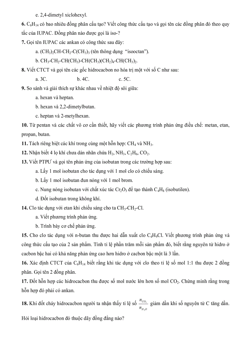 image for page Xây dựng hệ thống bài tập hóa học nhằm nâng cao hiệu quả dạy học phần Hydrocacbon lớp 11 Trung Học Phổ Thông