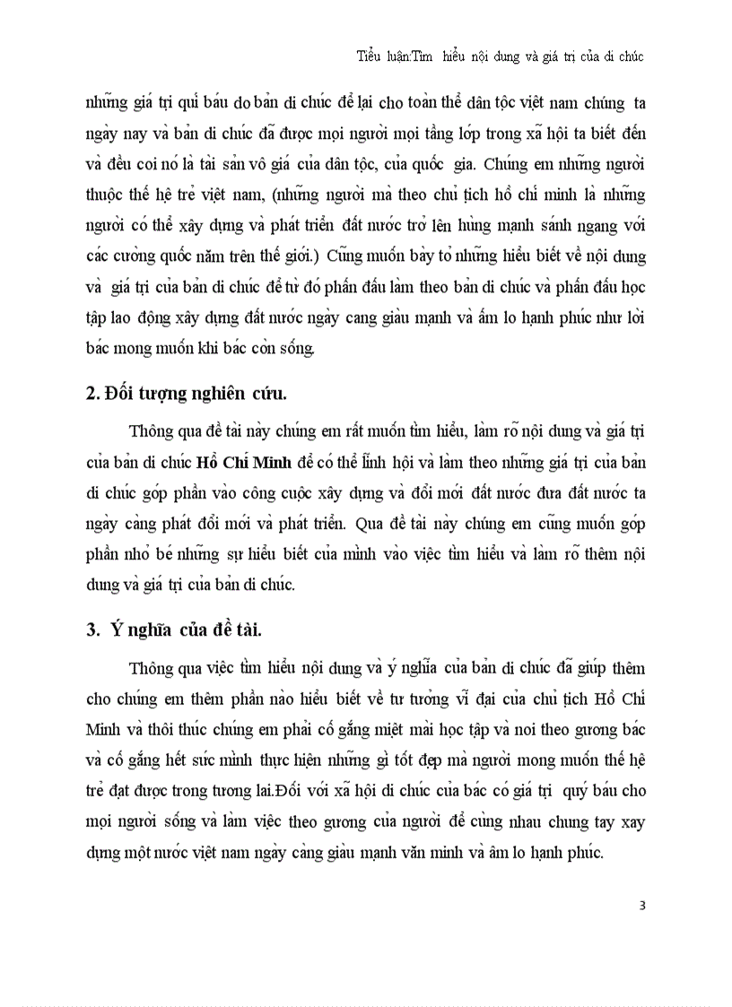 image for page Tìm hiểu nội dung và giá trị của Di chúc