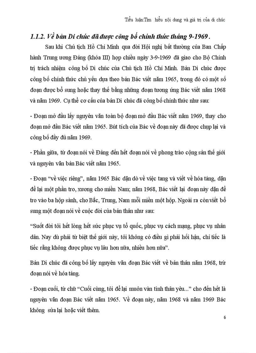 image for page Tìm hiểu nội dung và giá trị của Di chúc