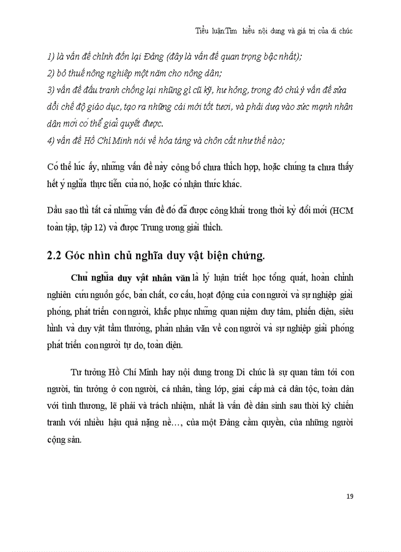 image for page Tìm hiểu nội dung và giá trị của Di chúc