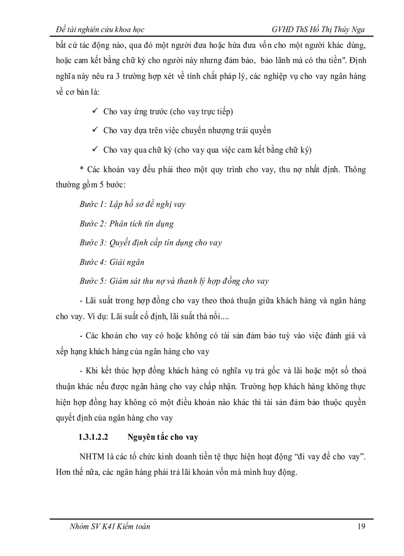 image for page Tìm hiểu hệ thống kiểm soát nội bộ nghiệp vụ cho vay khách hàng doanh nghiệp tại Ngân hàng Techcombank chi nhánh Huế