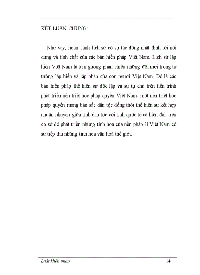 image for page Hoàn cảnh ra đời của tư tưởng lập hiến và sự tác động của nó tới nội dung và tính chất của các bản Hiến pháp Việt Nam