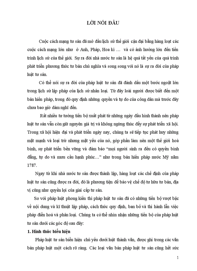 image for page Những tiến bộ của pháp luật tư sản so với pháp luật trước nó