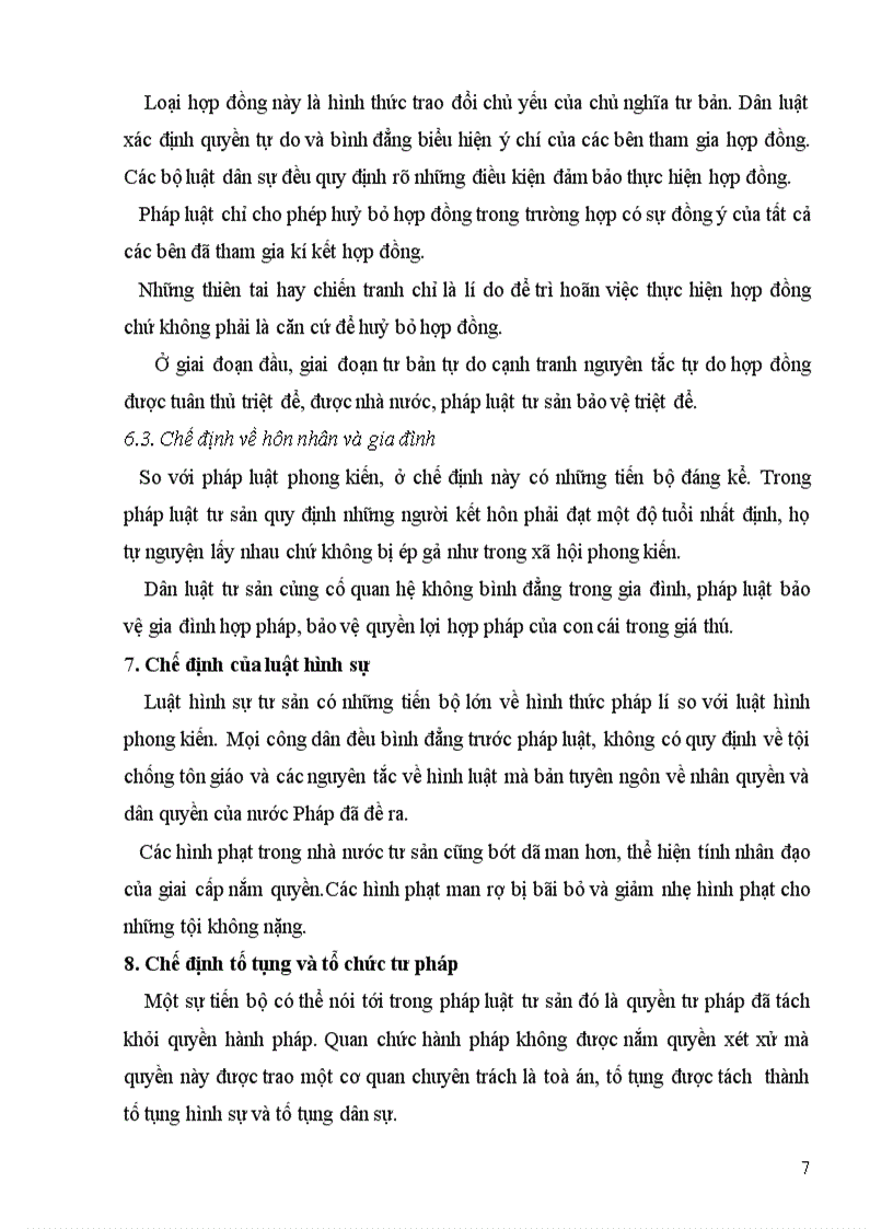 image for page Những tiến bộ của pháp luật tư sản so với pháp luật trước nó