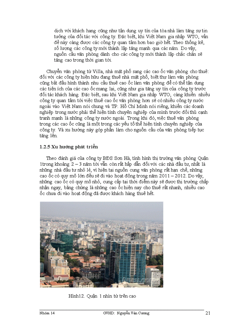 image for page Tìm hiểu thị trường cho thuê văn phòng khu vực Quận 1 TP Hồ Chí Minh