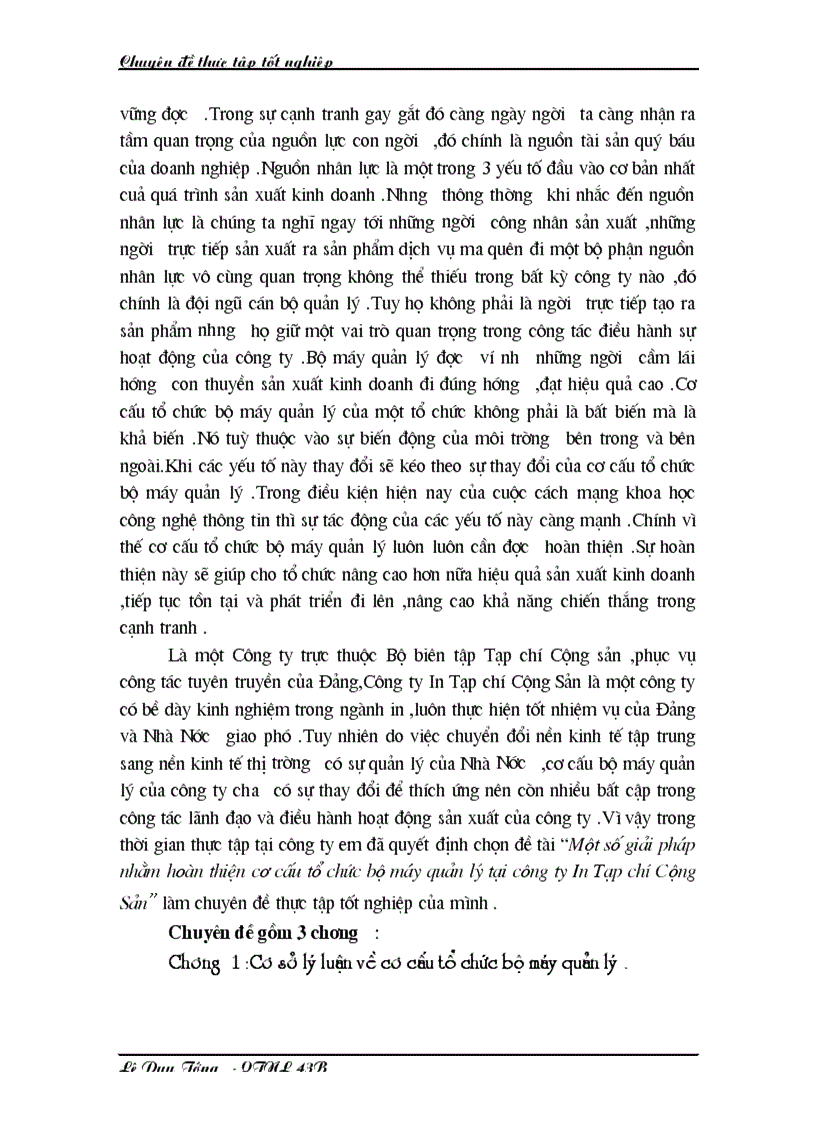 image for page Cơ cấu tổ chức bộ máy quản lý