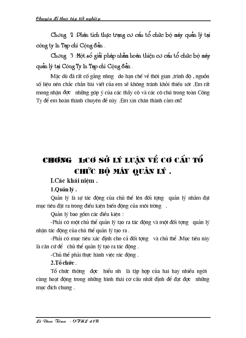 image for page Cơ cấu tổ chức bộ máy quản lý