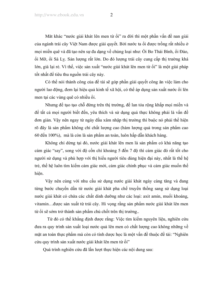 image for page Nước giải khát lên men từ ổi