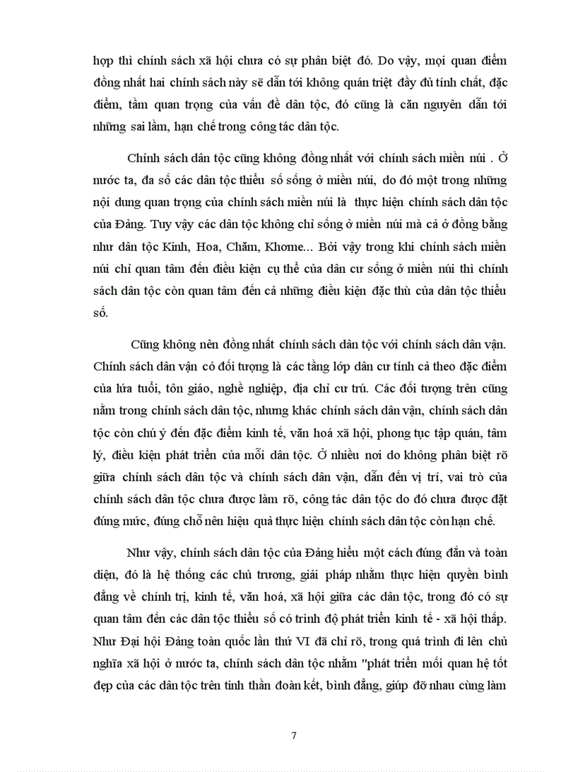 image for page Thực hiện chính sách dân tộc của Đảng và Nhà nước trong giai đoạn hiện nay