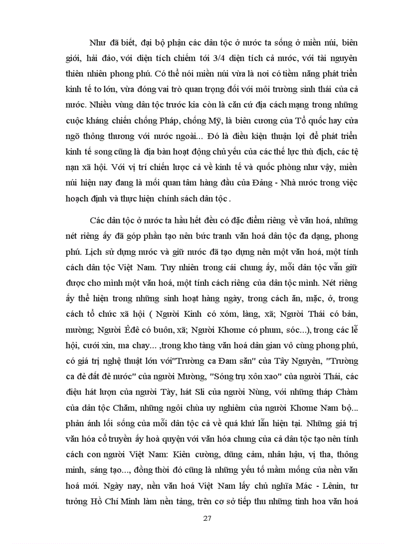 image for page Thực hiện chính sách dân tộc của Đảng và Nhà nước trong giai đoạn hiện nay