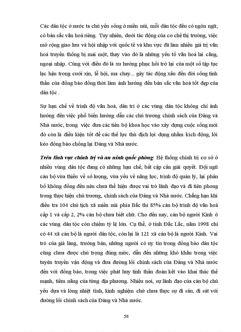 image for page Thực hiện chính sách dân tộc của Đảng và Nhà nước trong giai đoạn hiện nay