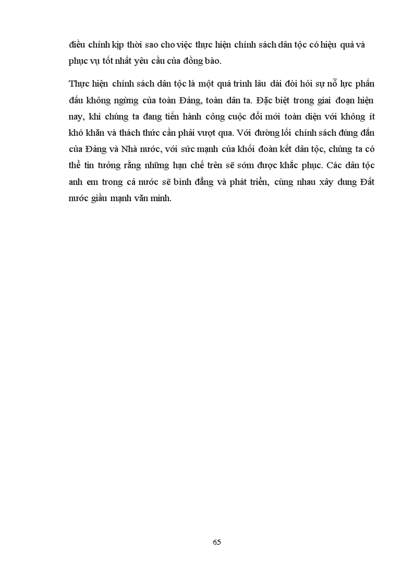 image for page Thực hiện chính sách dân tộc của Đảng và Nhà nước trong giai đoạn hiện nay