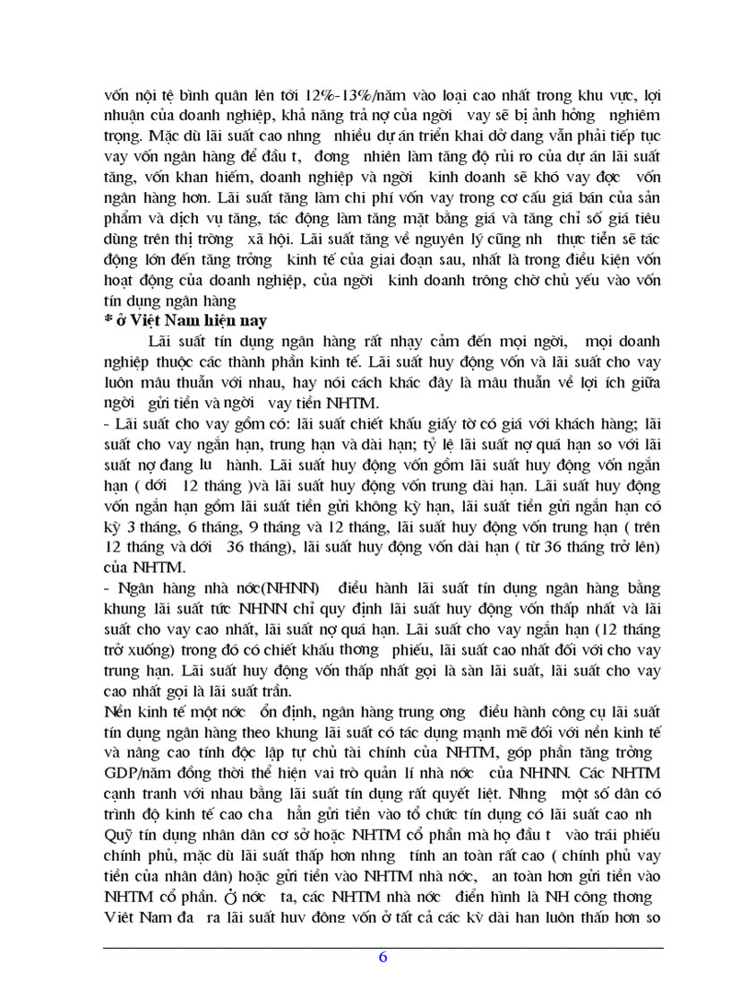 image for page Lãi suất và vai trò của lãi suất trong việc huy động vốn