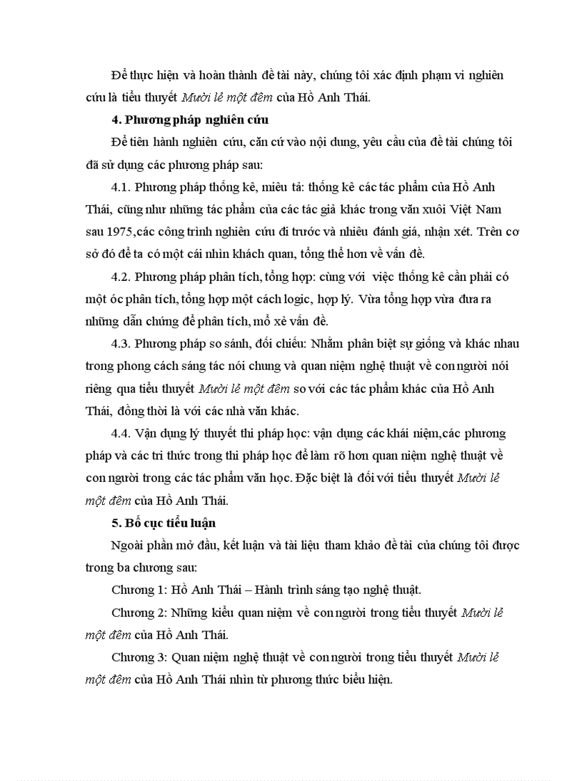 image for page Quan niệm nghệ thuật về con người trong tiểu thuyết Mười lẻ một đêm của Hồ Anh Thái