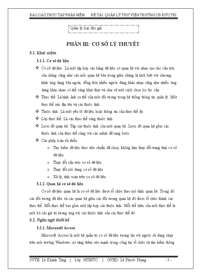 image for page Phần mềm Quản lý thư viện trường CĐ Đức Trí