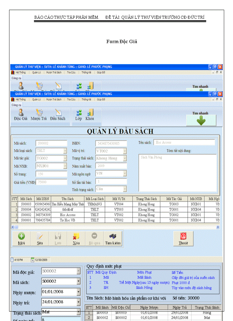 image for page Phần mềm Quản lý thư viện trường CĐ Đức Trí