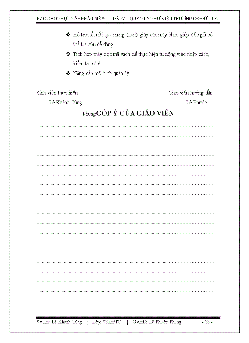 image for page Phần mềm Quản lý thư viện trường CĐ Đức Trí