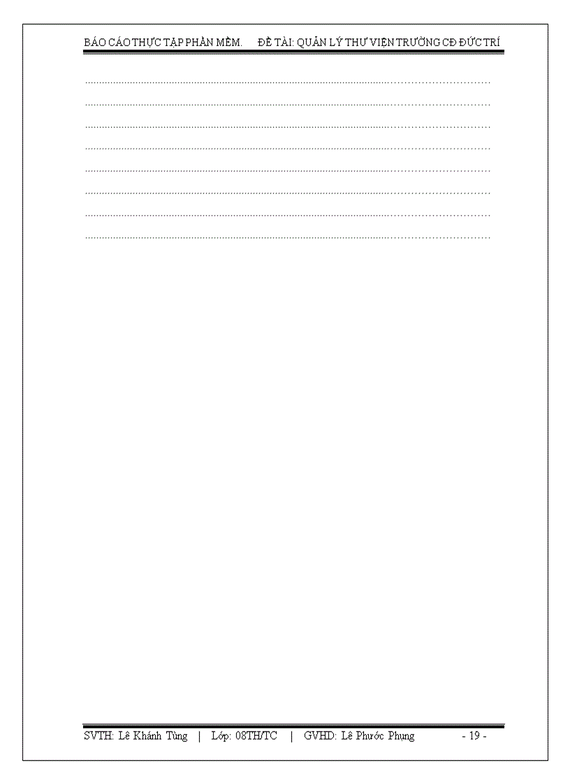 image for page Phần mềm Quản lý thư viện trường CĐ Đức Trí