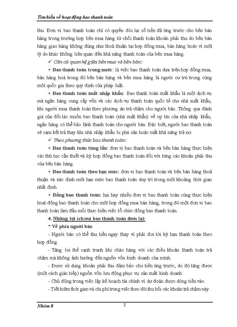 image for page Tìm hiểu về hoạt động bao thanh toán