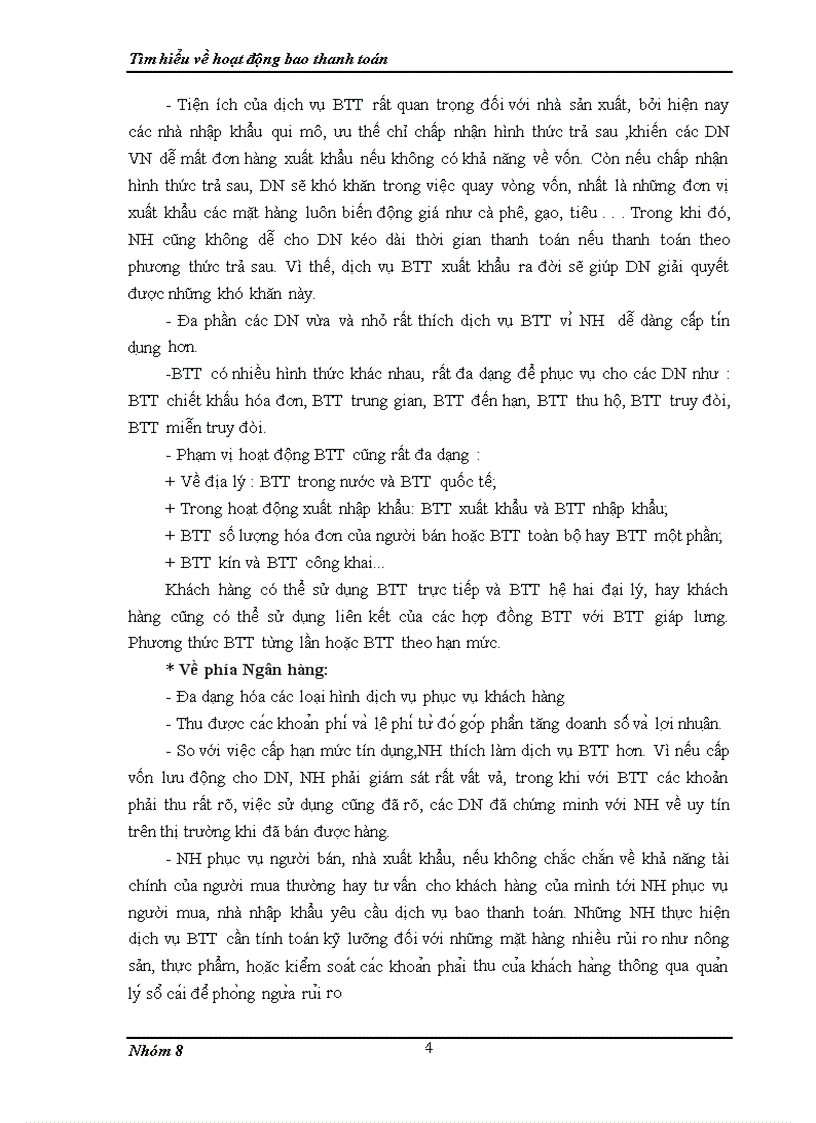 image for page Tìm hiểu về hoạt động bao thanh toán