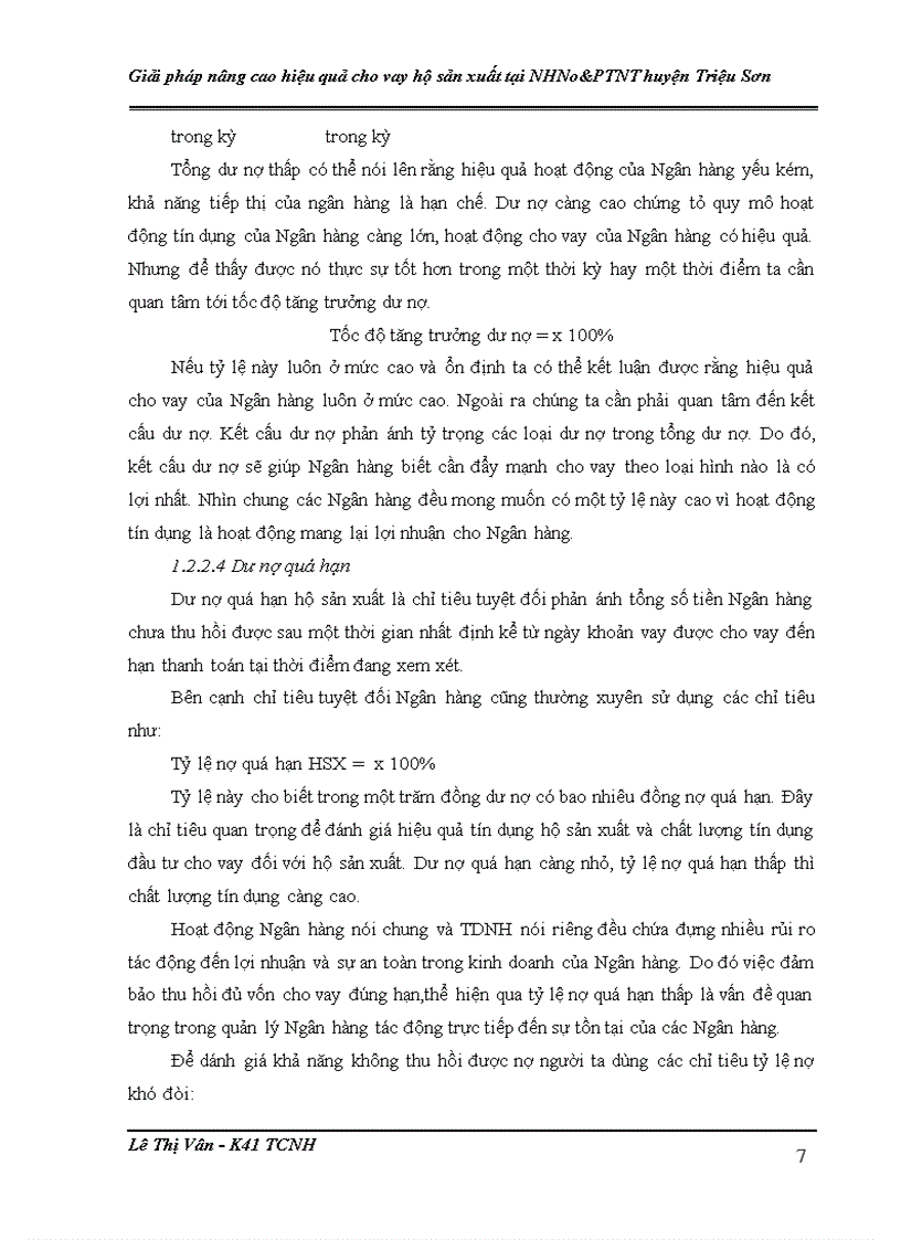 image for page Giải pháp nâng cao hiệu quả cho vay hộ sản xuất tại NHNo PTNT huyện Triệu Sơn Thanh Hóa
