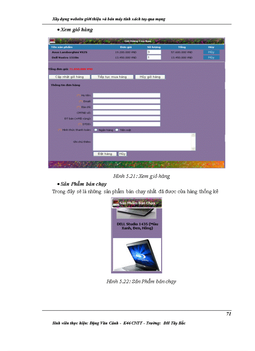 image for page Xây dựng website giới thiệu và bán máy tính xách tay qua mạng