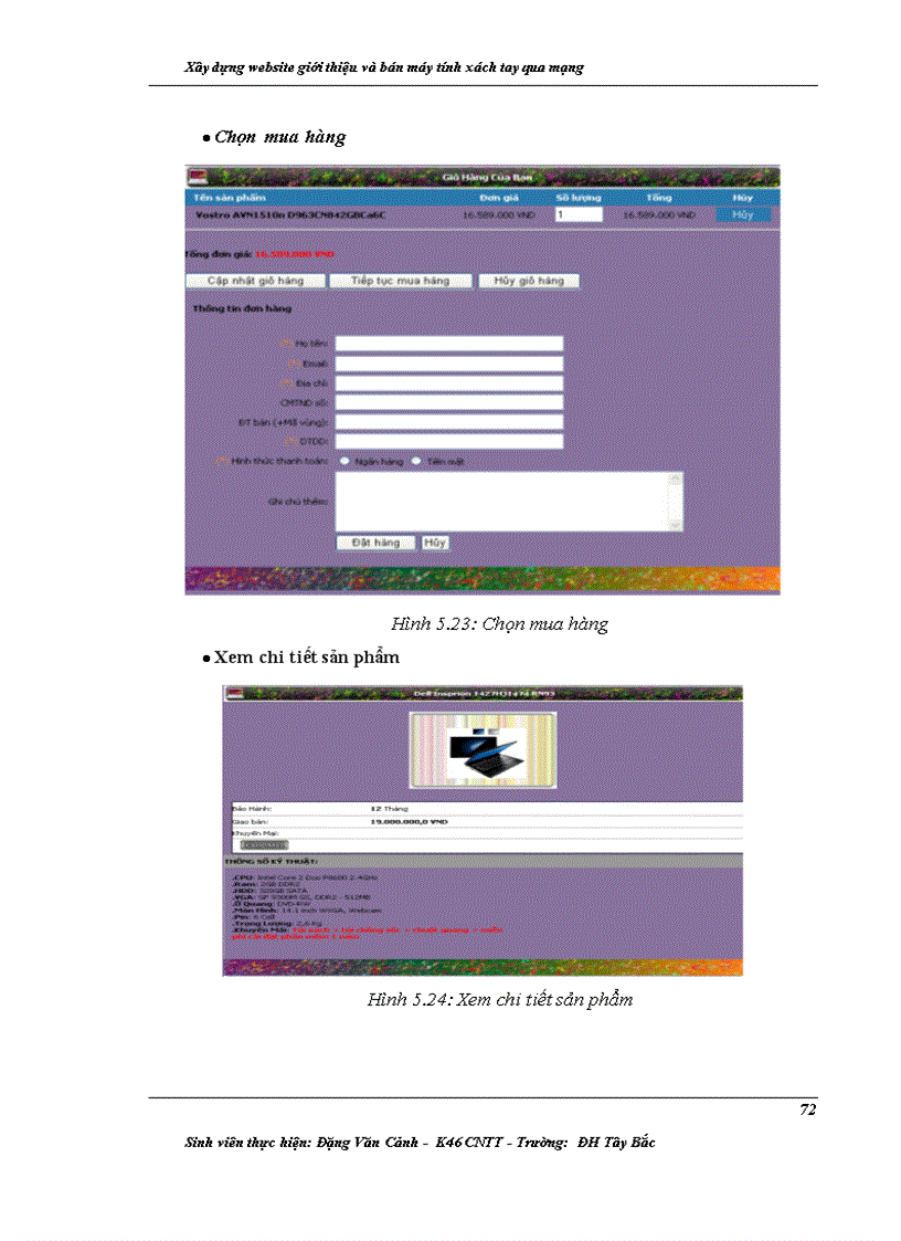 image for page Xây dựng website giới thiệu và bán máy tính xách tay qua mạng