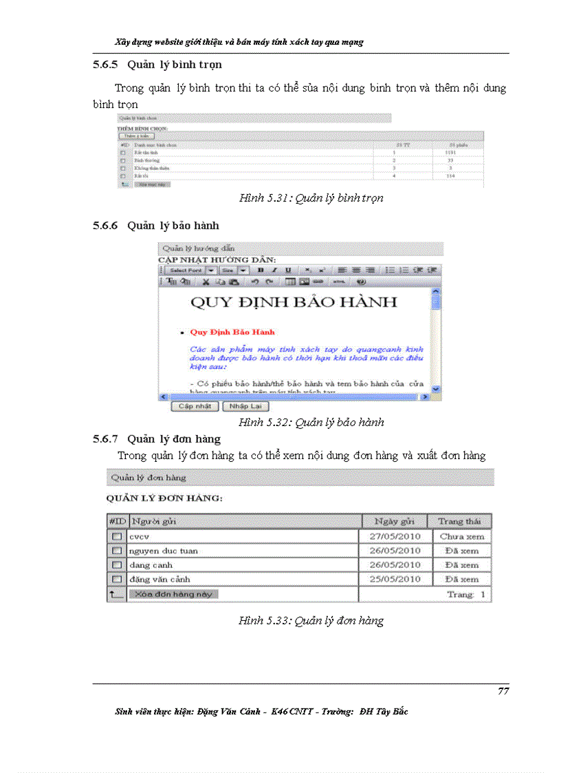 image for page Xây dựng website giới thiệu và bán máy tính xách tay qua mạng