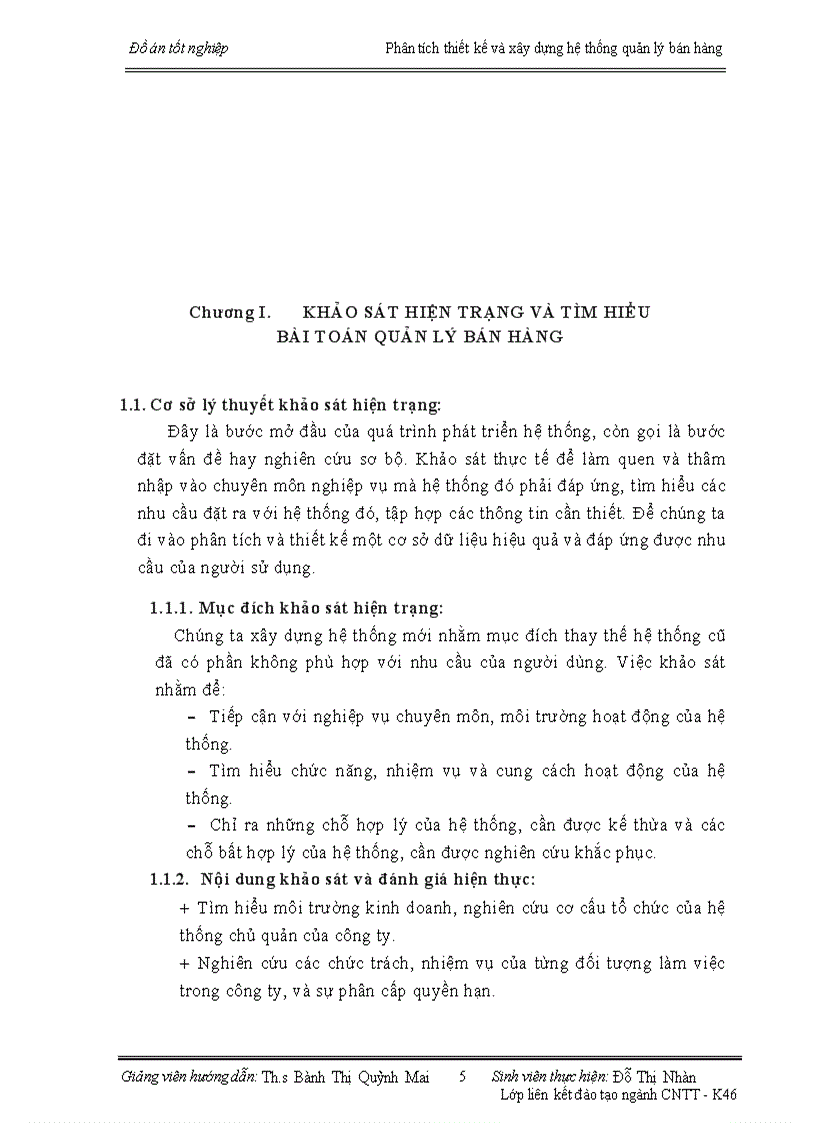 image for page Phân tích thiết kế và xây dựng hệ thống quản lý bán hàng