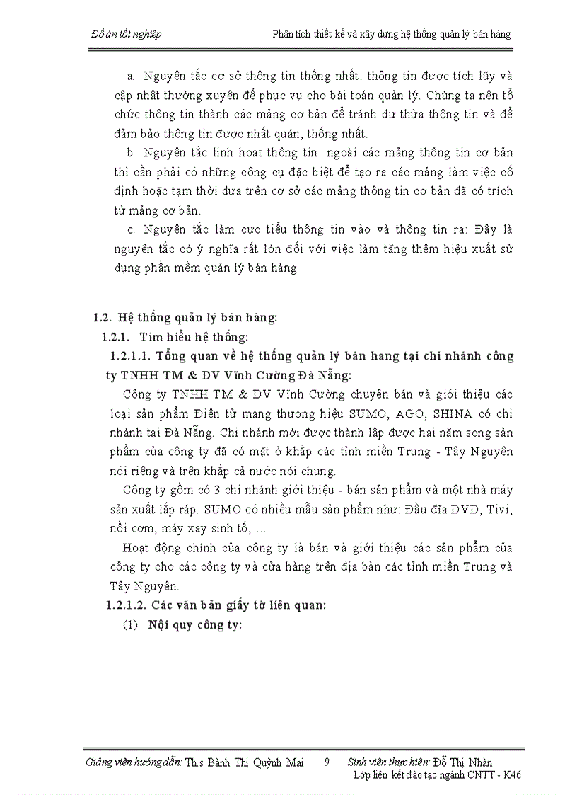 image for page Phân tích thiết kế và xây dựng hệ thống quản lý bán hàng
