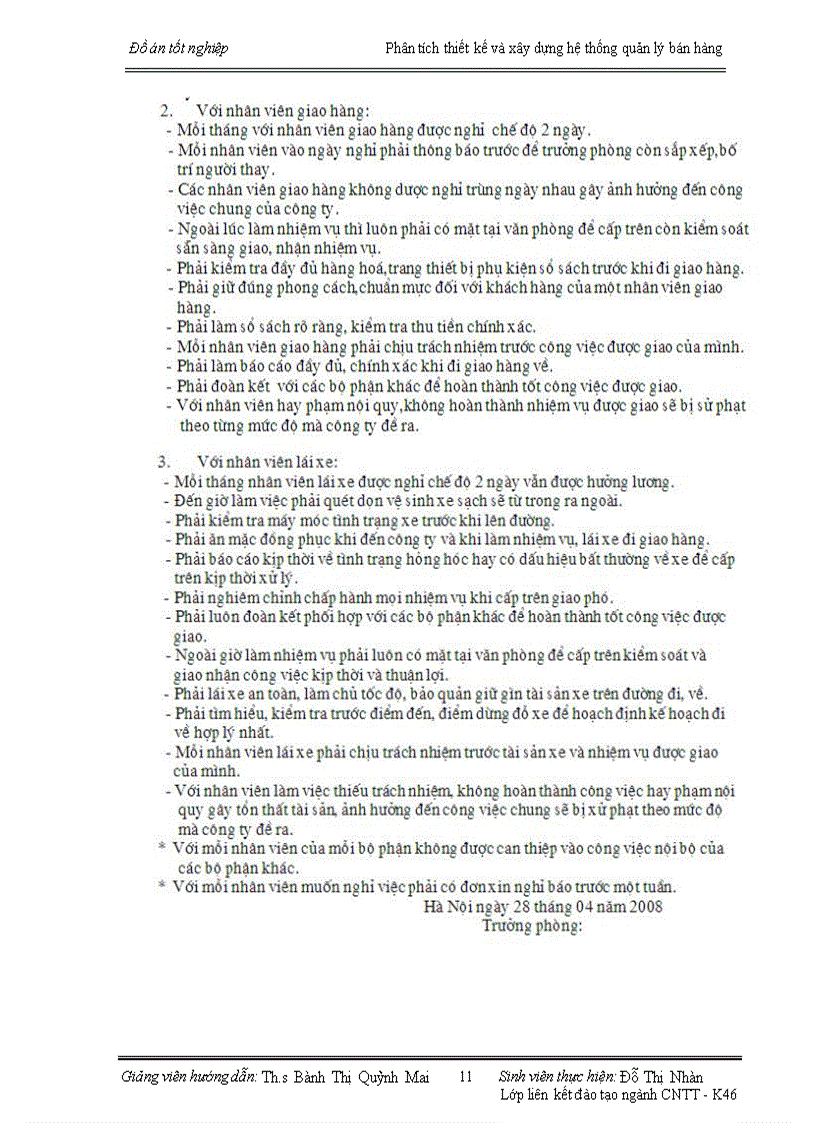 image for page Phân tích thiết kế và xây dựng hệ thống quản lý bán hàng