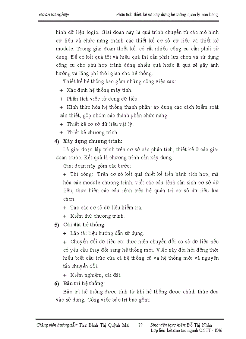 image for page Phân tích thiết kế và xây dựng hệ thống quản lý bán hàng