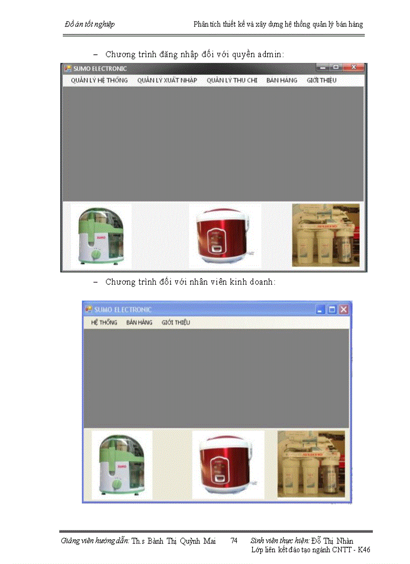 image for page Phân tích thiết kế và xây dựng hệ thống quản lý bán hàng
