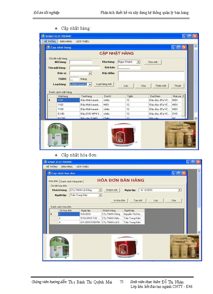 image for page Phân tích thiết kế và xây dựng hệ thống quản lý bán hàng