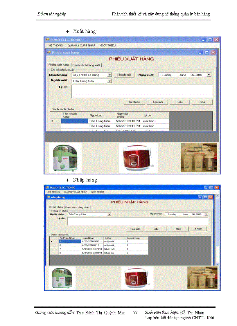 image for page Phân tích thiết kế và xây dựng hệ thống quản lý bán hàng