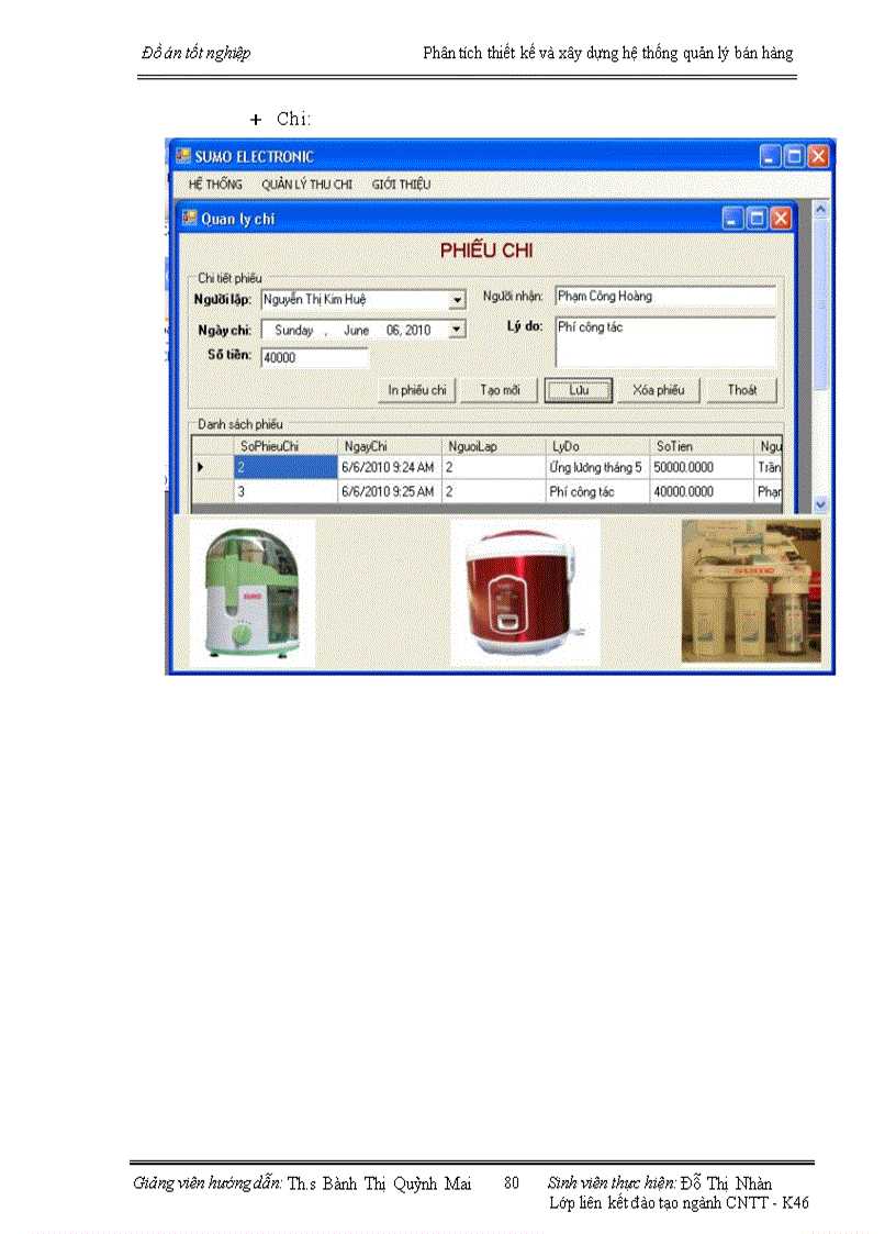 image for page Phân tích thiết kế và xây dựng hệ thống quản lý bán hàng
