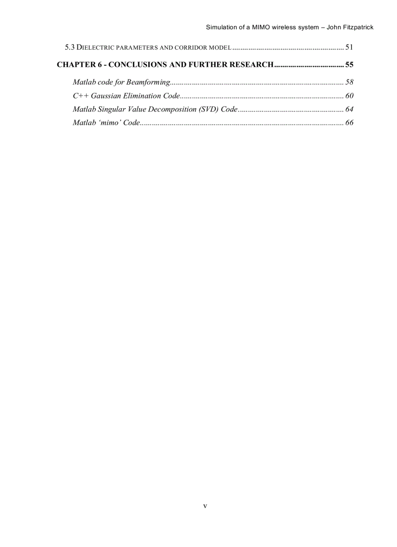 image for page Simulation of a Multiple Input Multiple Output MIMO wireless system