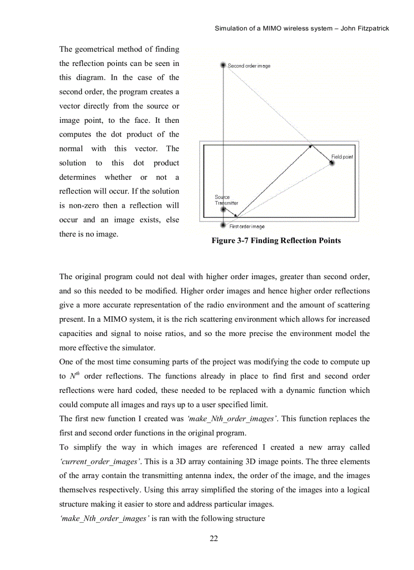 image for page Simulation of a Multiple Input Multiple Output MIMO wireless system