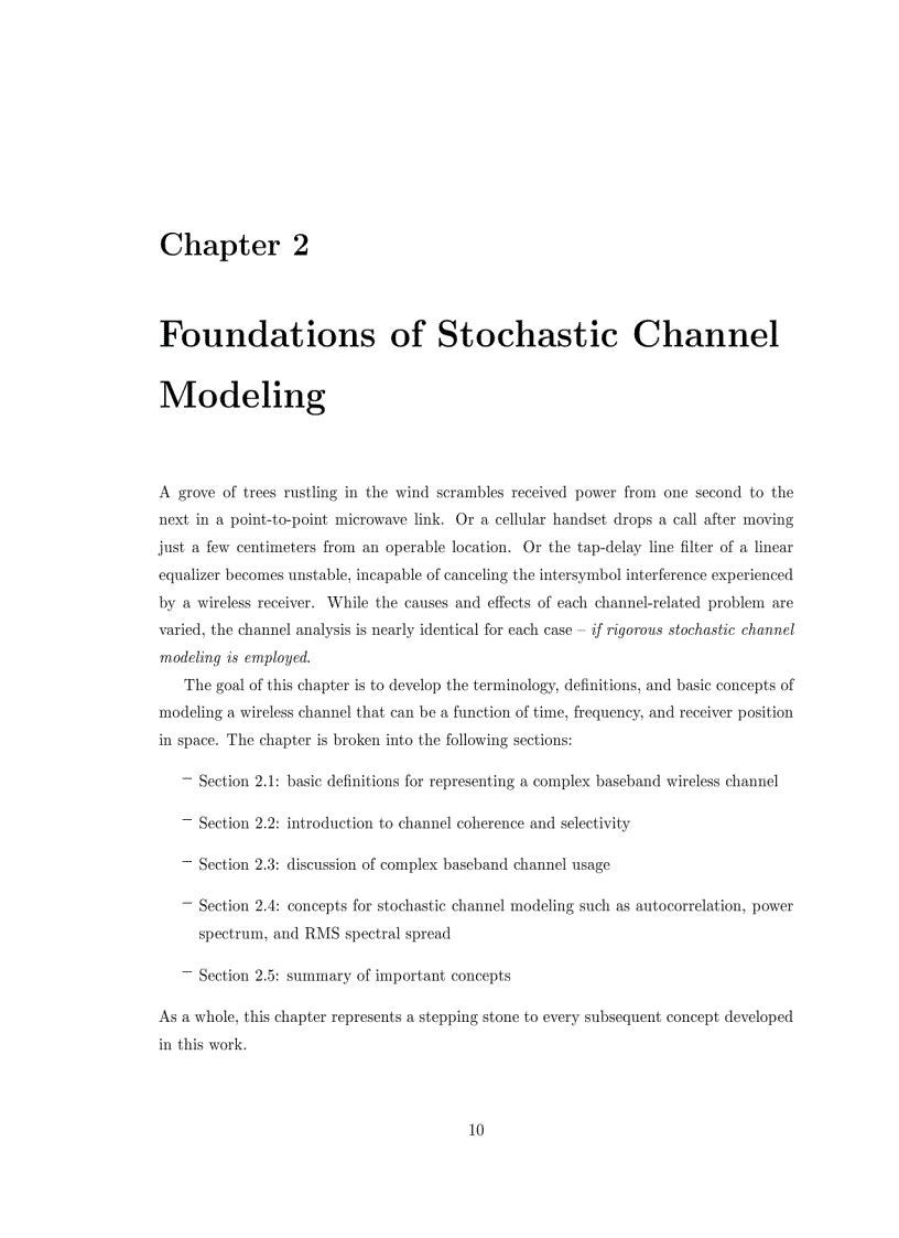 image for page Theory of stochastic local area channel modeling for wireless communications