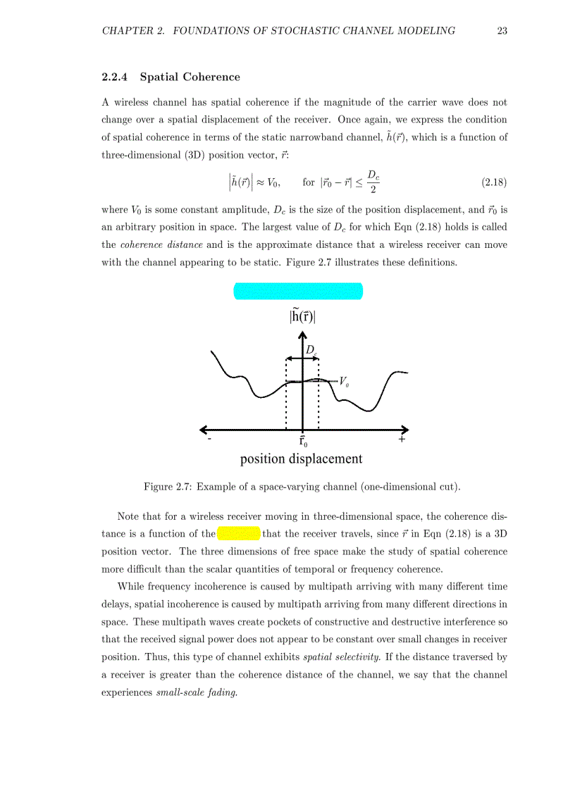 image for page Theory of stochastic local area channel modeling for wireless communications