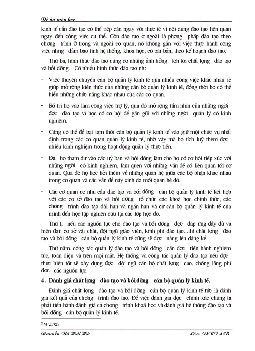 image for page Nâng cao chất lượng đào tạo và bồi dưỡng cán bộ quản lý kinh tế ở nước ta hiện nay