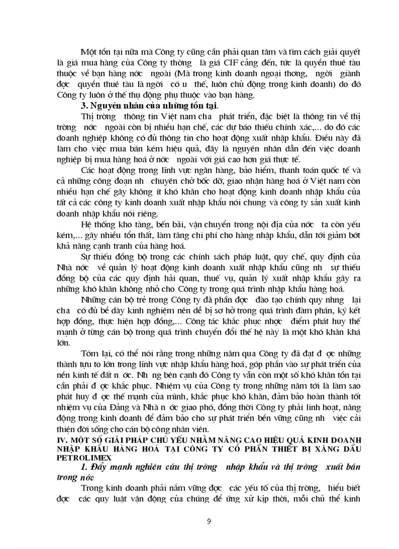 image for page Tình hình kinh doanh nhập khẩu hàng hoá tại công ty cổ phần thiết bị xăng dầu petrolimex